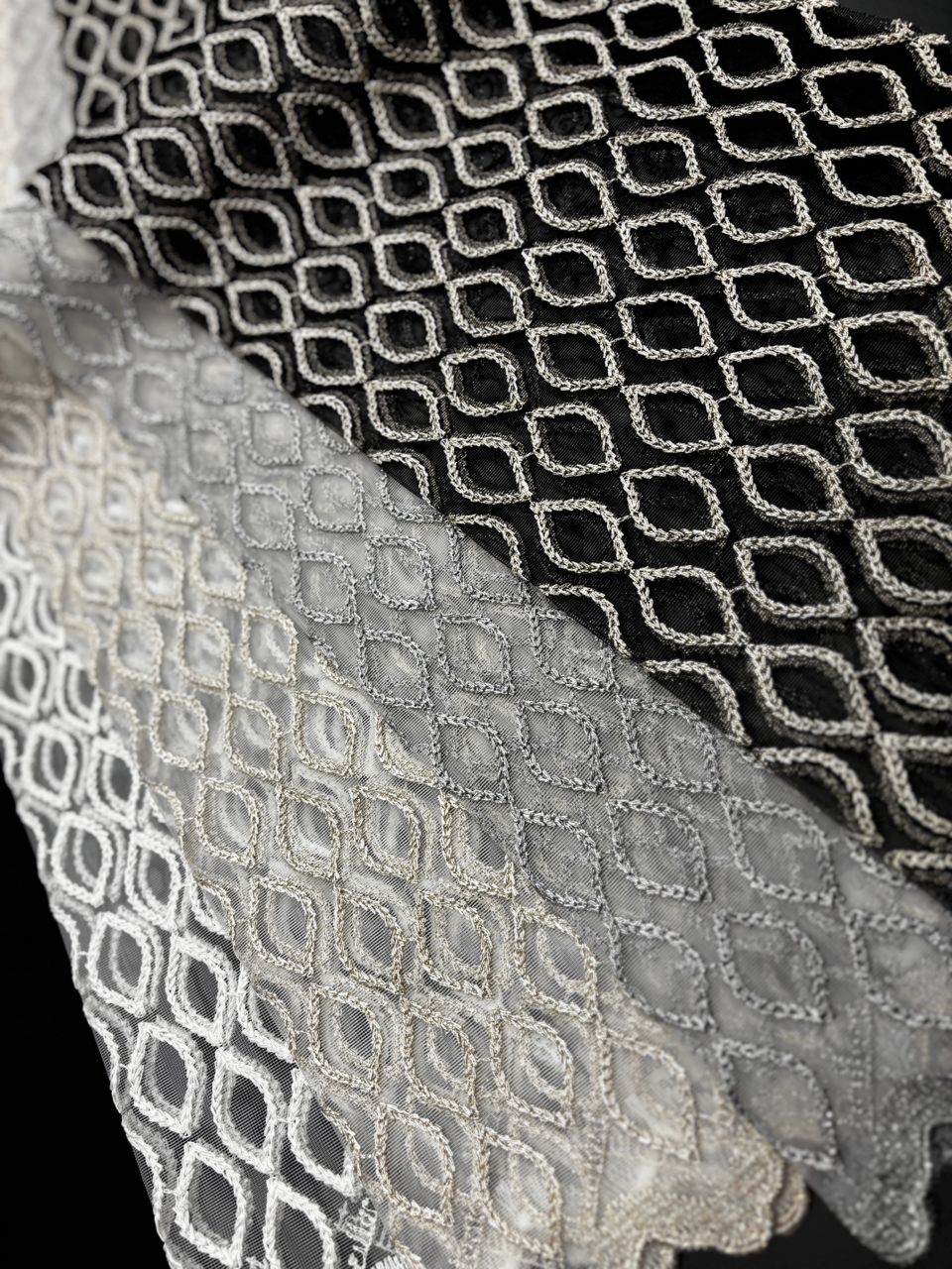 تور گلدوزی بریلنت کد UF00676 ZAFIR