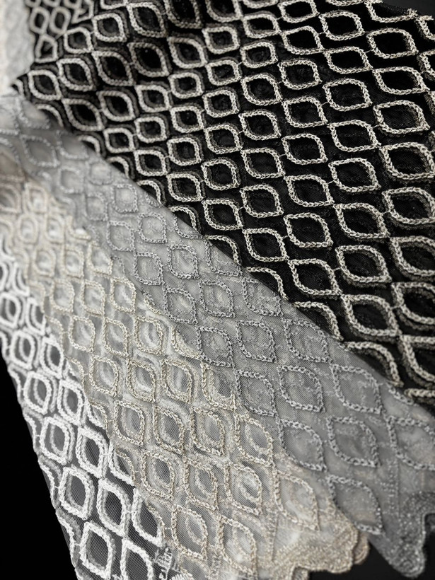 تور گلدوزی بریلنت کد UF00676 ZAFIR