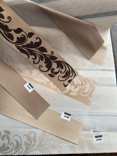 Zebra Jacquard مدل ویکتوریا طرح برگ کد 107/108/109