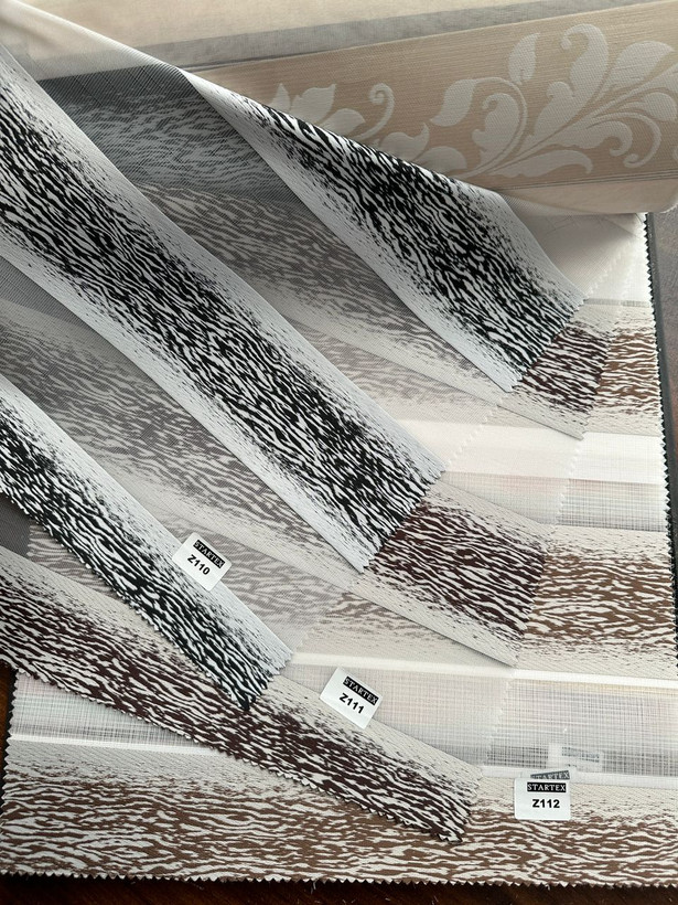 Victoria brand Jacquard zebra pattern in tiger design, code 110/111/112